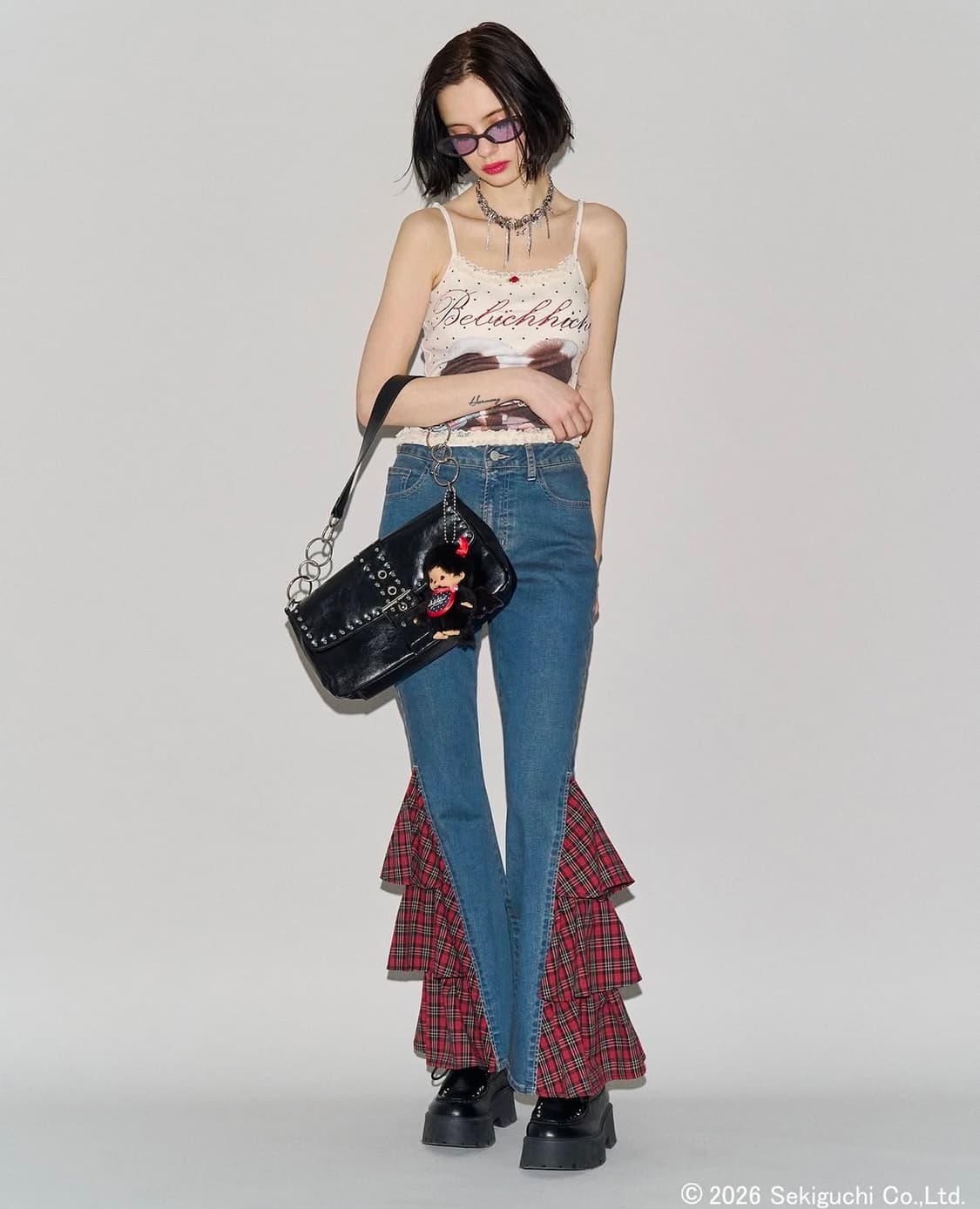 쥬에띠 몬치치 Jouetie Monchichi 베이비치치 레이스 캐미솔 상품이미지2