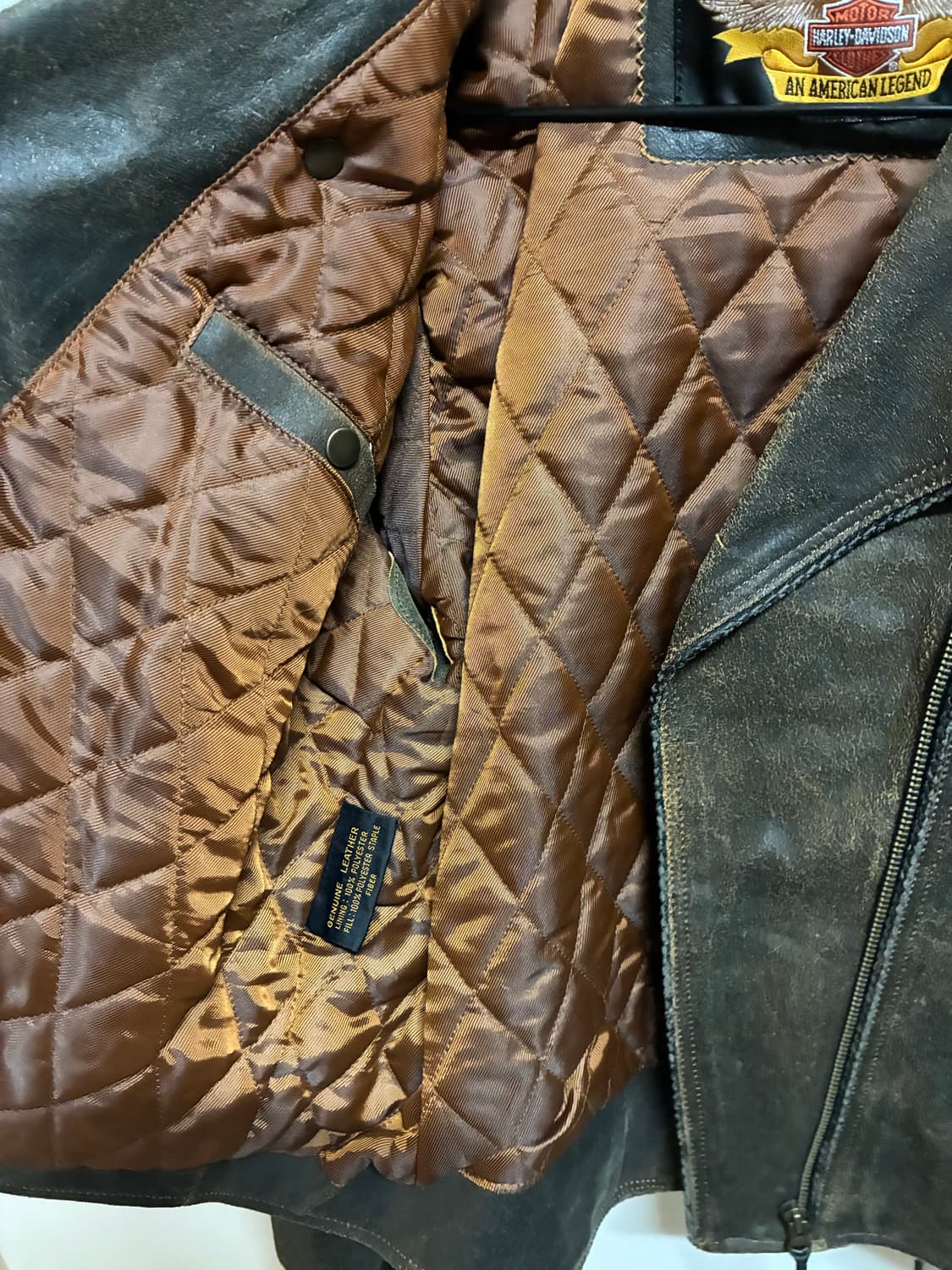 빈티지 할리데이비슨 라이데 자켓 상품이미지3