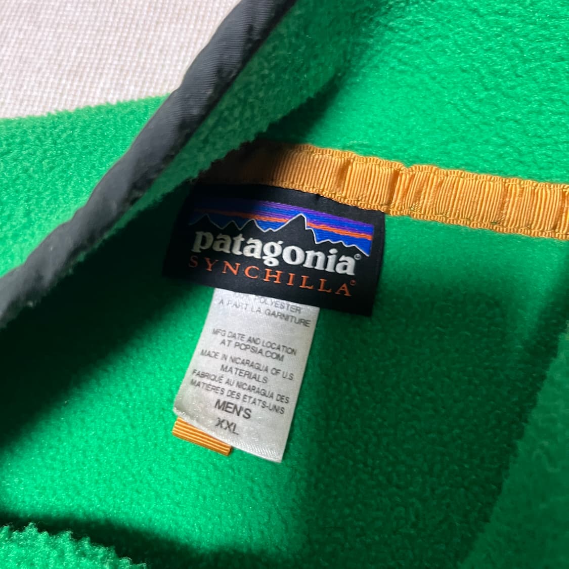 파타고니아 신칠라 투톤 컬러 스냅티 XXL 상품이미지4
