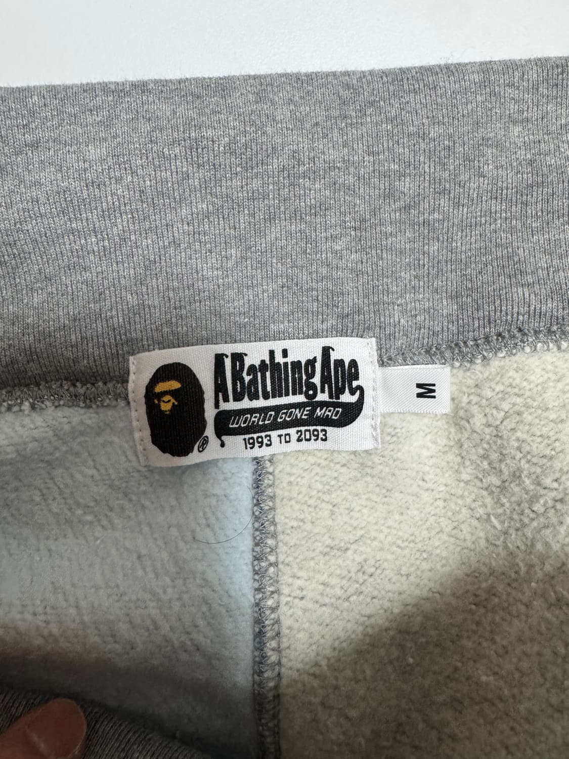 베이프 ABC 카모 사이드 샤크 스웨트쇼츠 라이트 블루 상품이미지6