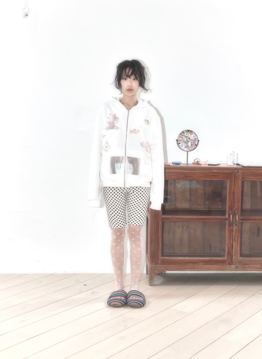 영마일웨어 그래픽 후드집업 상품이미지2