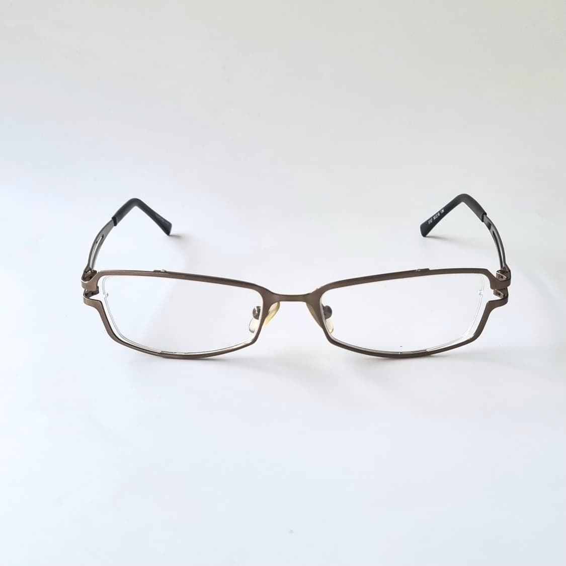 데드스탁 긱시크 유니크 더블 라인 메탈 안경테 1512 상품이미지2