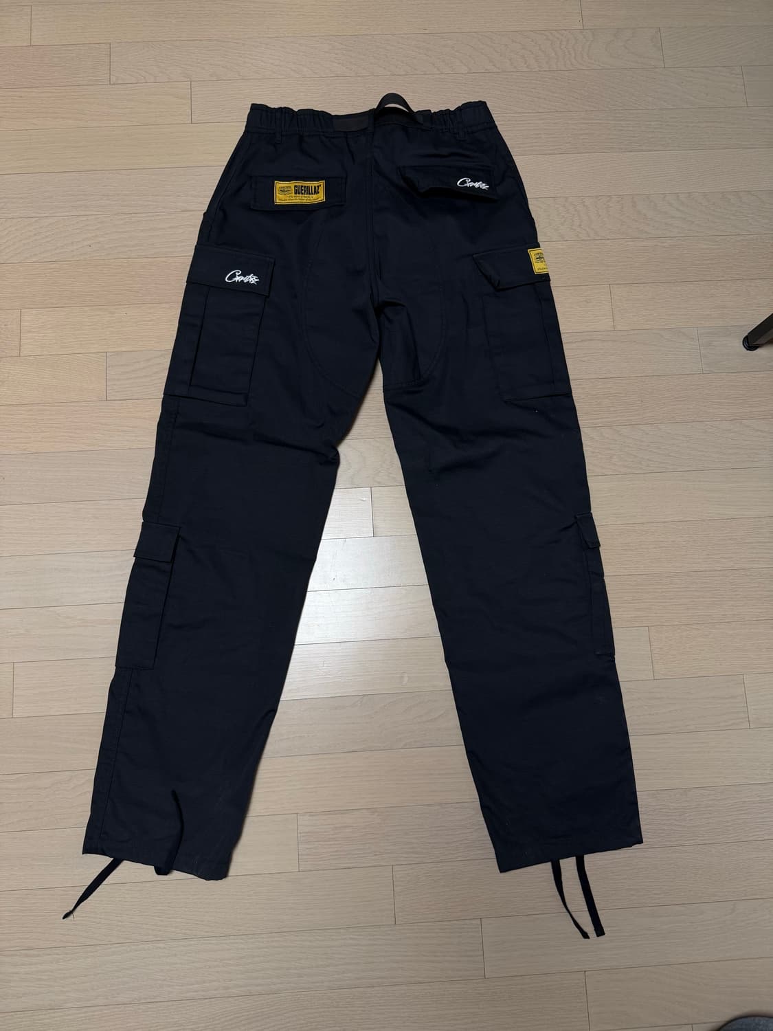 (상태 좋음 M) 코르테이즈 게릴라즈 카고 팬츠 블랙 상품이미지2