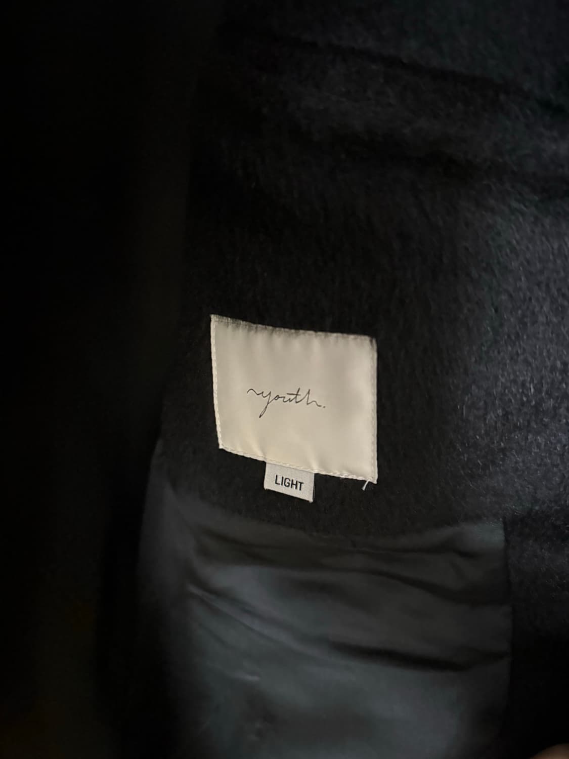 유스 알파카 해링턴 자켓 L 상품이미지2