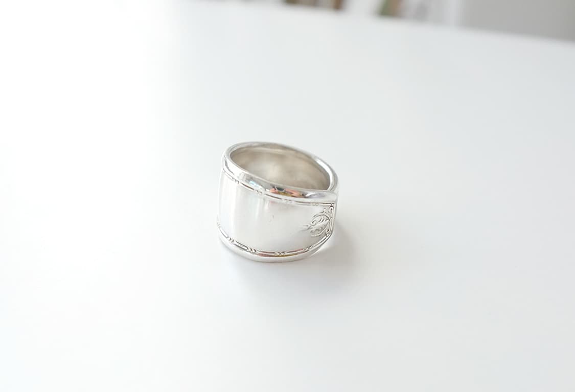 1920s 앤틱반지 빈티지 스푼반지 빈티지 엔틱 스푼링 101551 상품이미지2