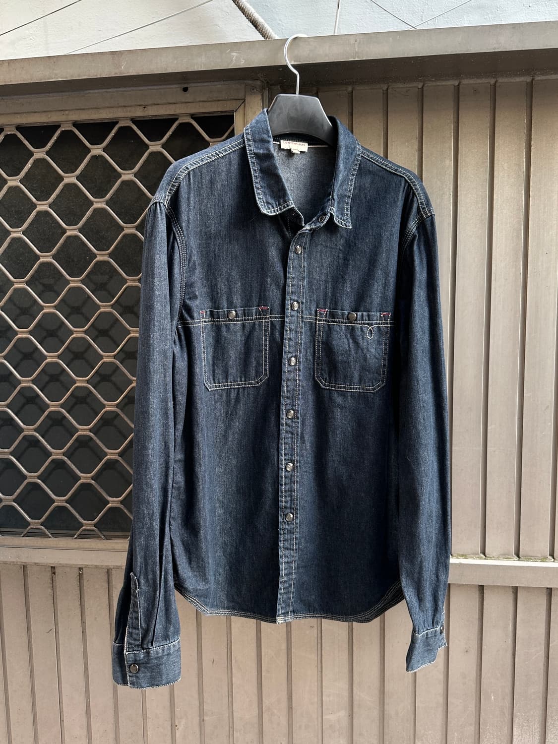 Calvin Klein Jeans snap button shirts 상품이미지2