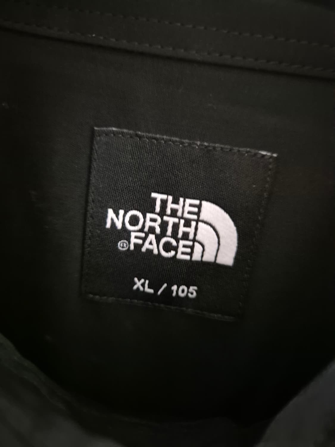 [105]노스페이스 스판 셔츠 긴팔 블랙 상품이미지4