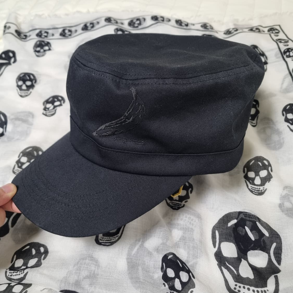 CA4LA 앤디워홀 워크캡 블랙 상품이미지1