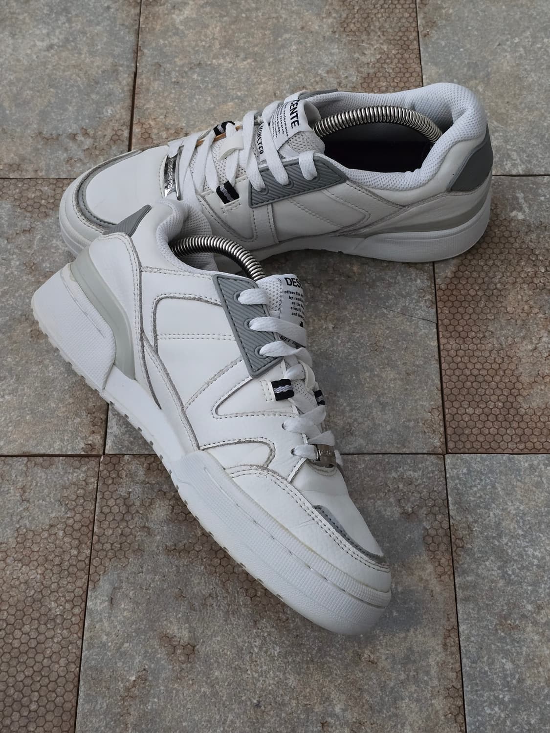 (245)데상트 시티 클래식 화이트 상품이미지4