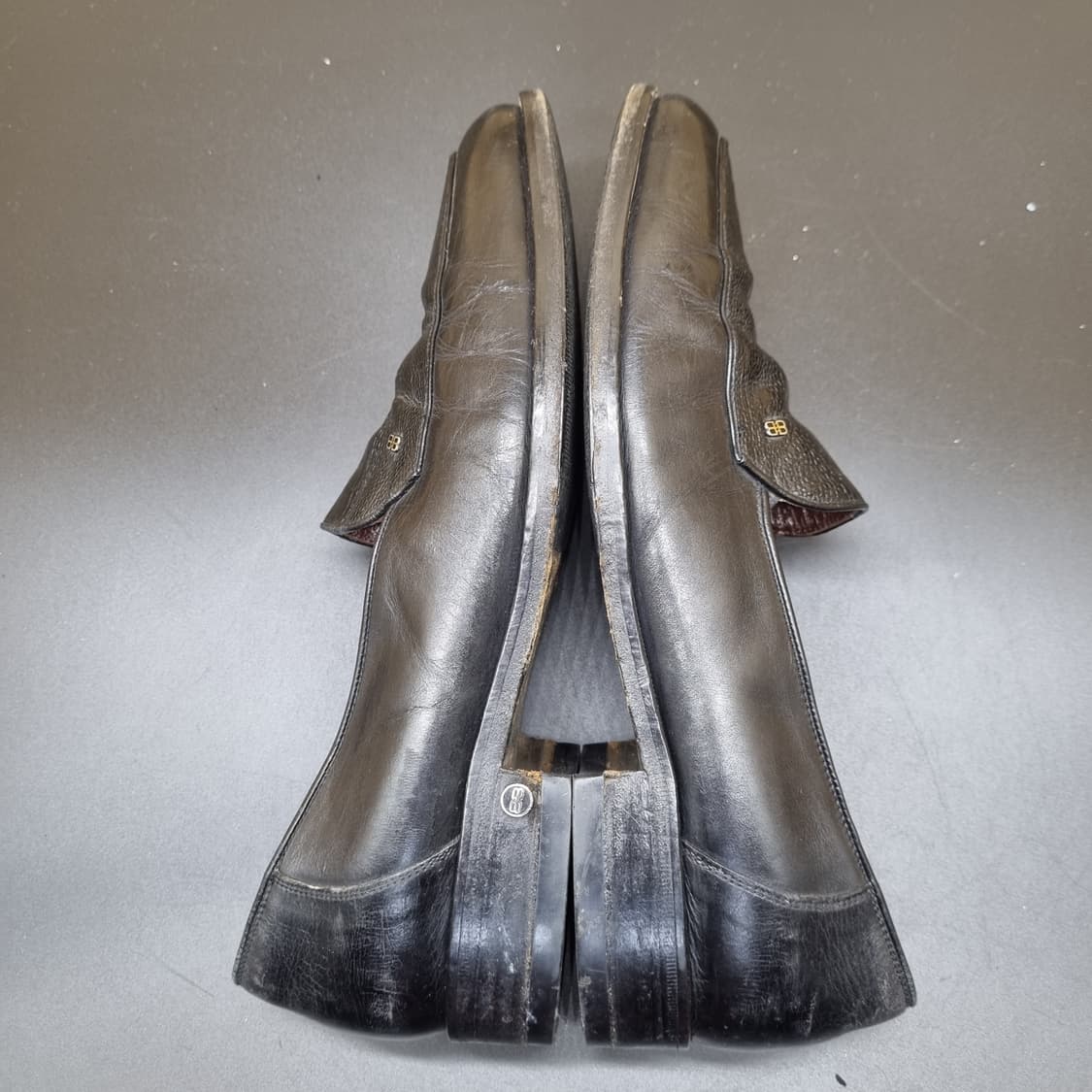 정품 발렌시아가 남성정장구두 실사이즈275  상품이미지5