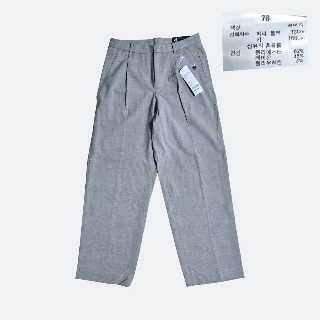 에잇세컨즈 체크 블레이저 M & 와이드 슬랙스 76 셋업 상품이미지6