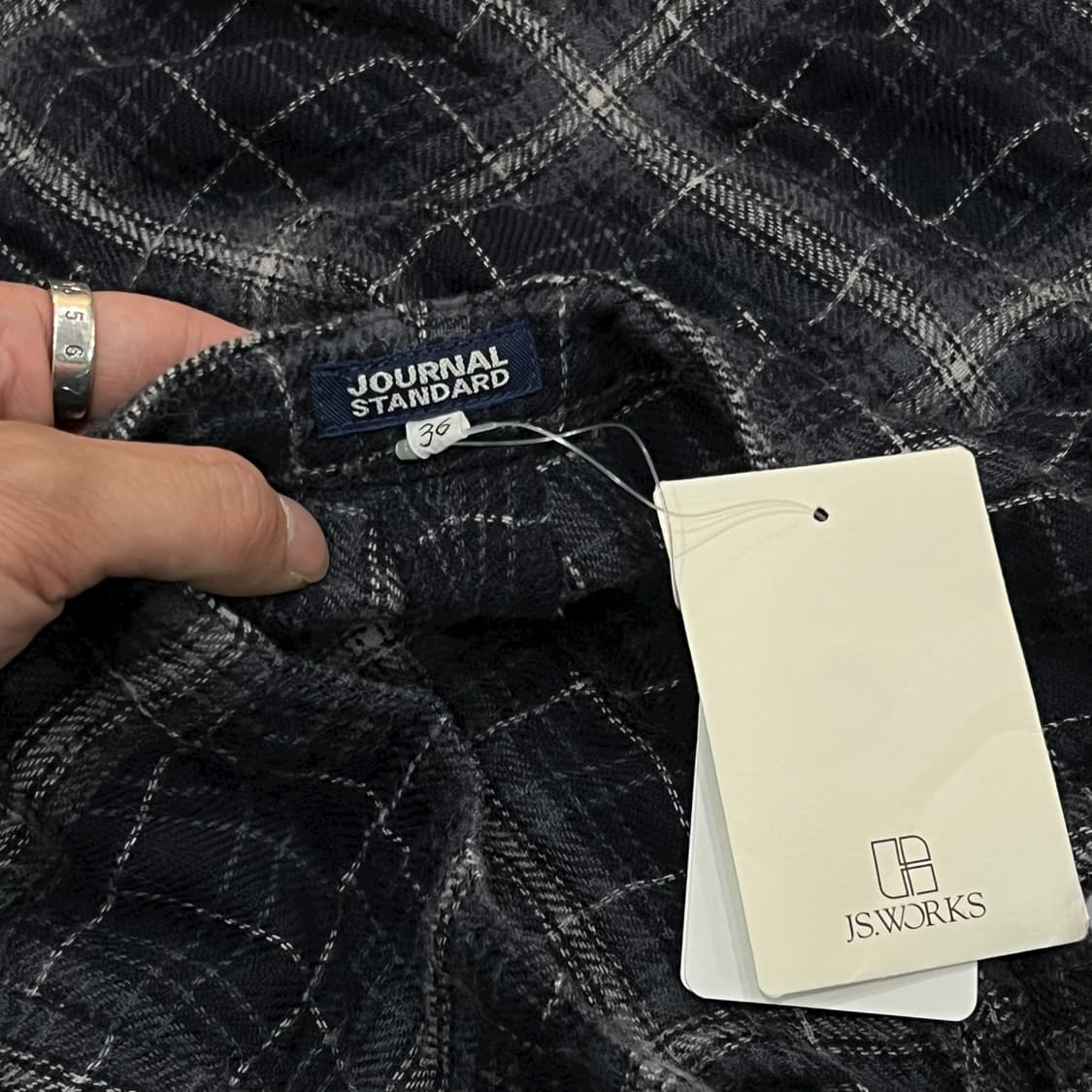 저널스탠다드 데드스탁 체크 팬츠 y14031 상품이미지7