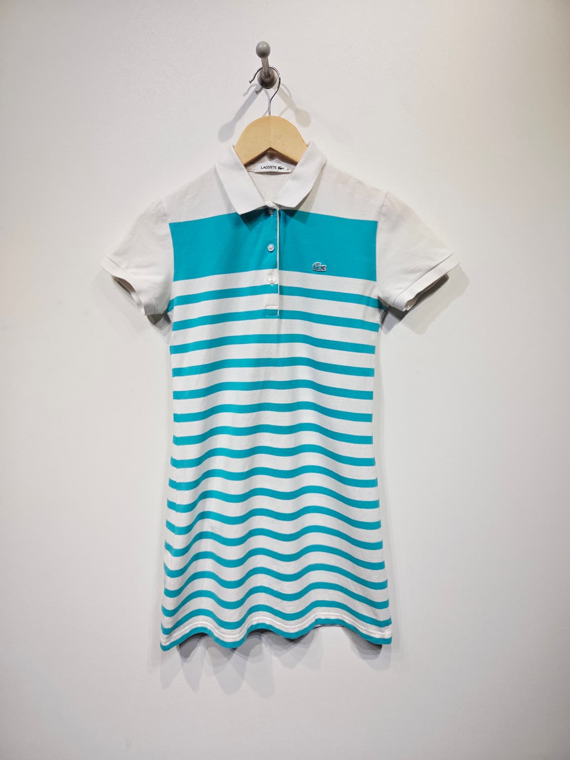 LACOSTE 라코스테 스트라이프 카라 원피스 상품이미지2