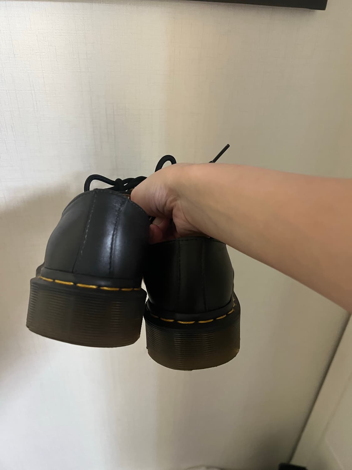 닥터마틴 1461 (3홀) 나파 블랙 ( 상품이미지5