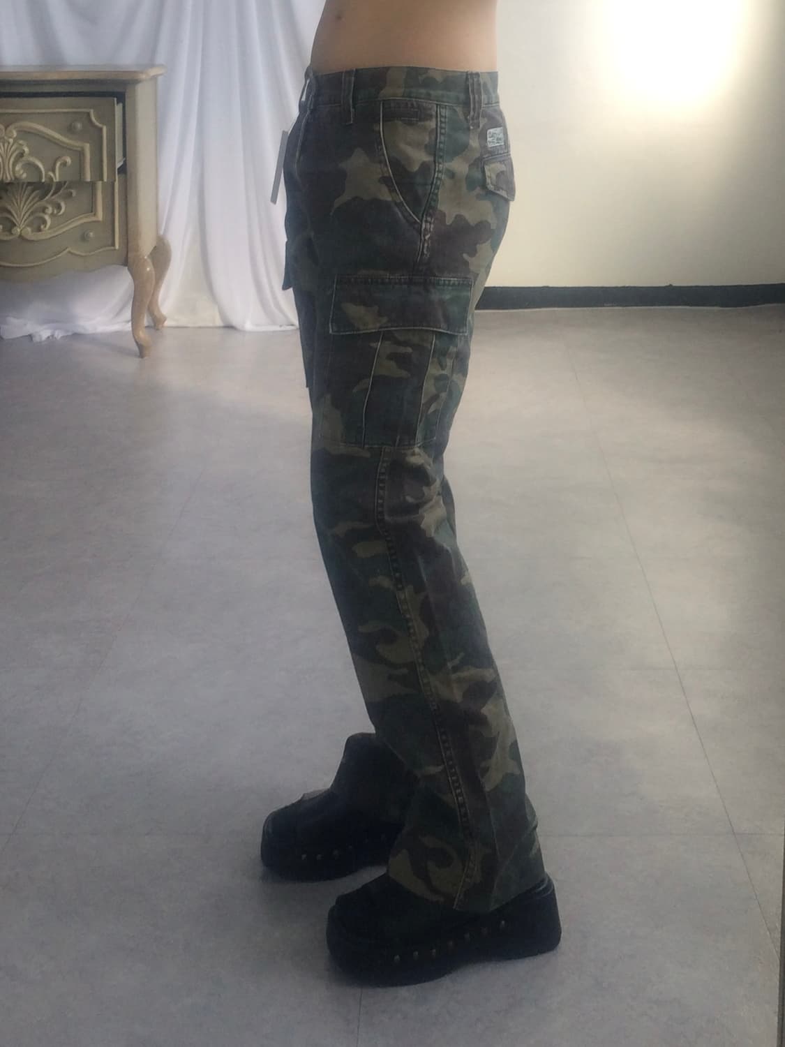 Camo pattern cago pants 상품이미지8