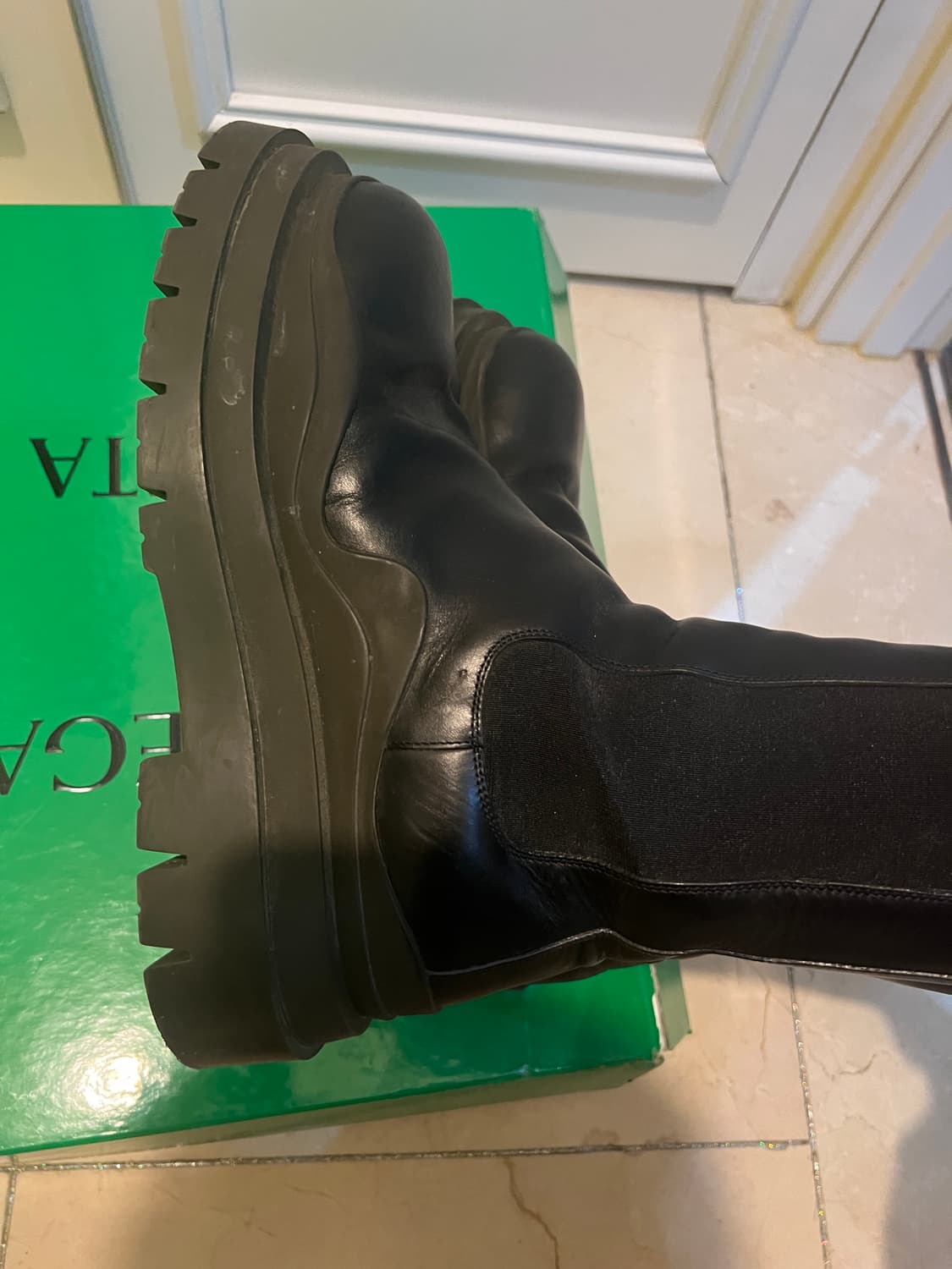 보테가베네타 타이어부츠 블랙캠핑 (42) 상품이미지5