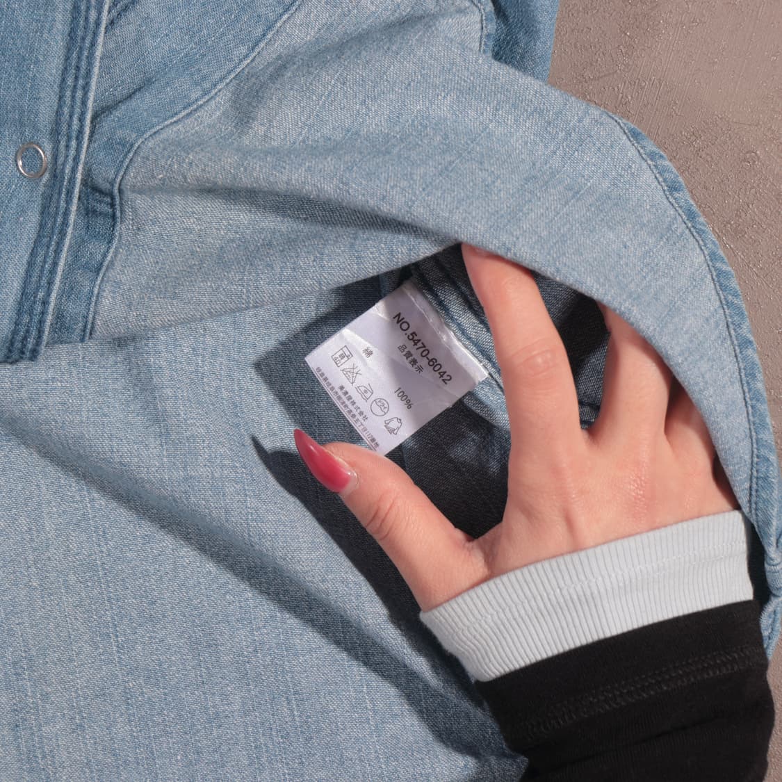 00s 본더치 스컬로고 데님 웨스턴 셔츠 상품이미지6