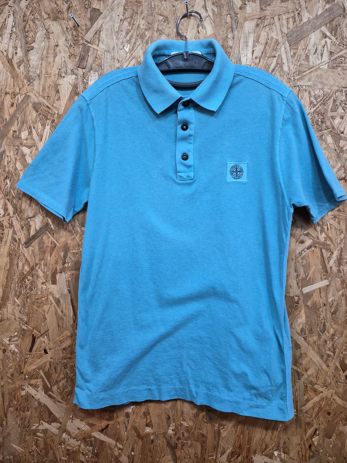 스톤아일랜드 Stone Island 컴퍼스 패치 폴로셔츠 (스카이블루)L 상품이미지2