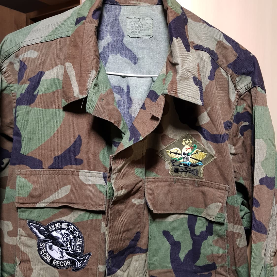 M-S / 미군 M65 정글야상 80년대 / 해병대패치/415-508 상품이미지1