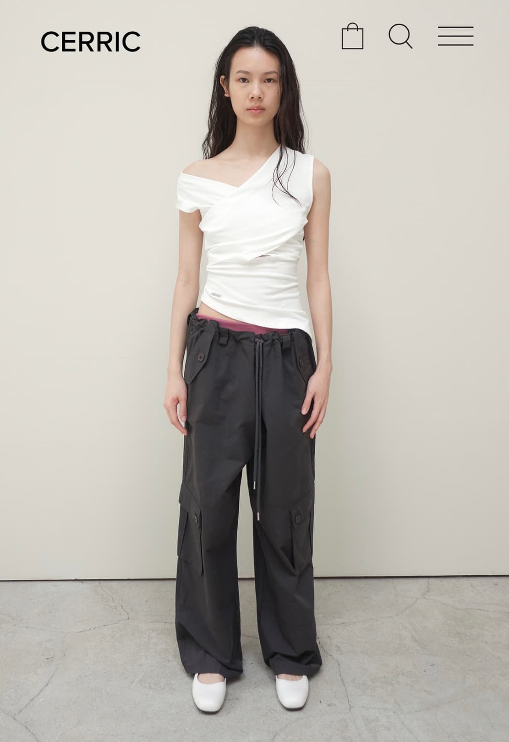cerric cargo cotton pants 세릭 카고 코튼 팬츠 상품이미지1