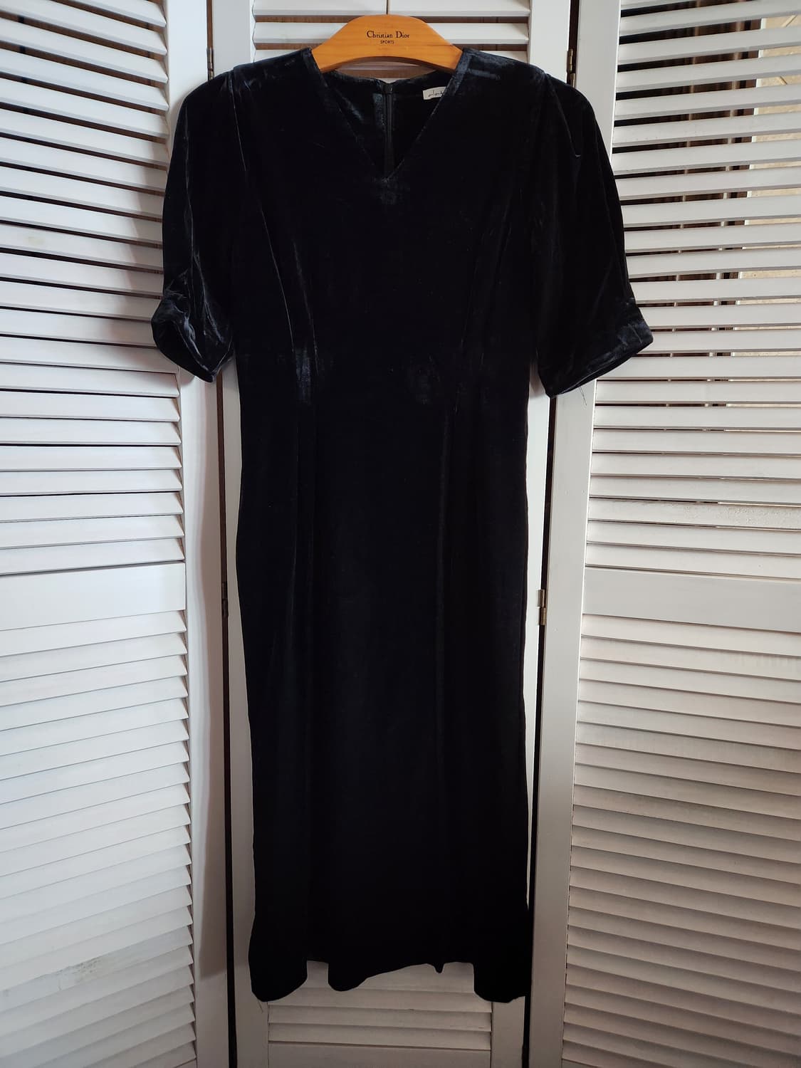 alate 벨벳 롱 원피스 상품이미지2