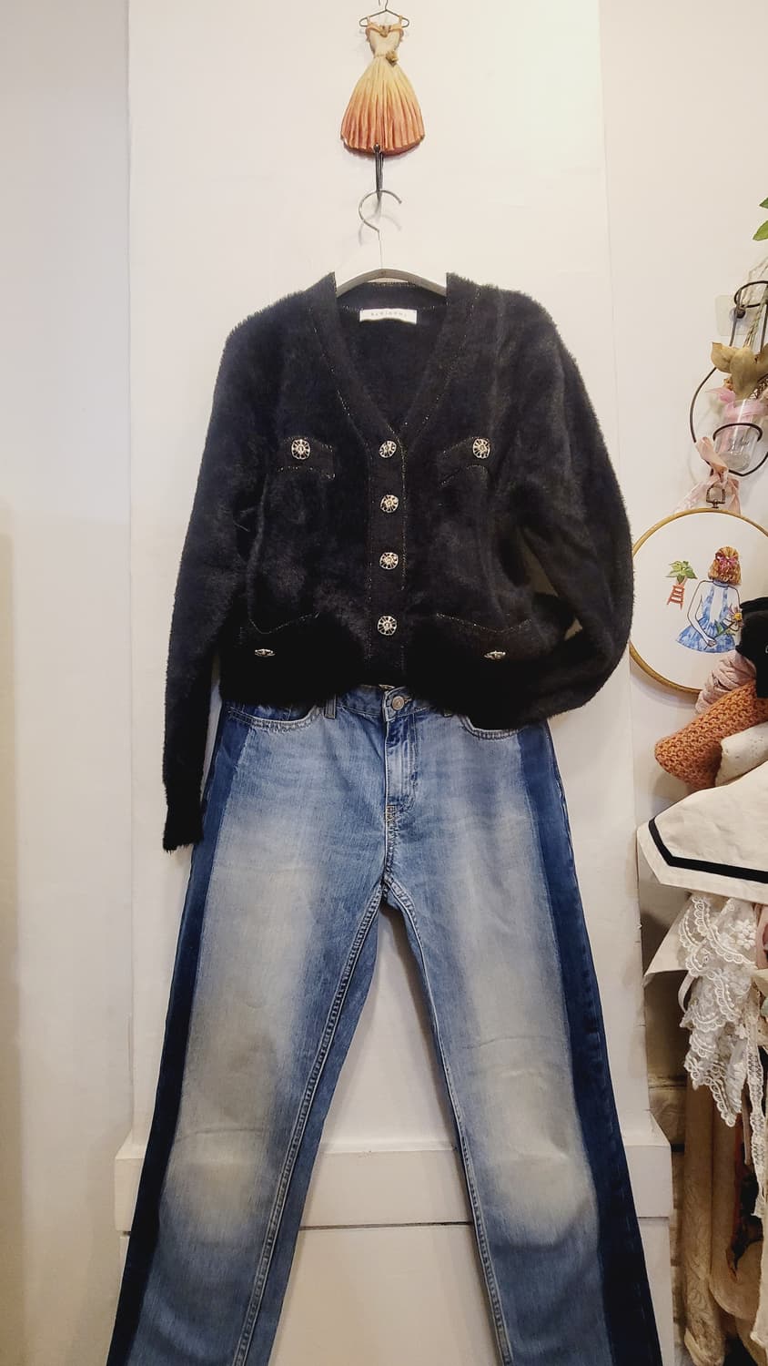 S.L RIAHH 에코퍼 스판가디건 상품이미지1