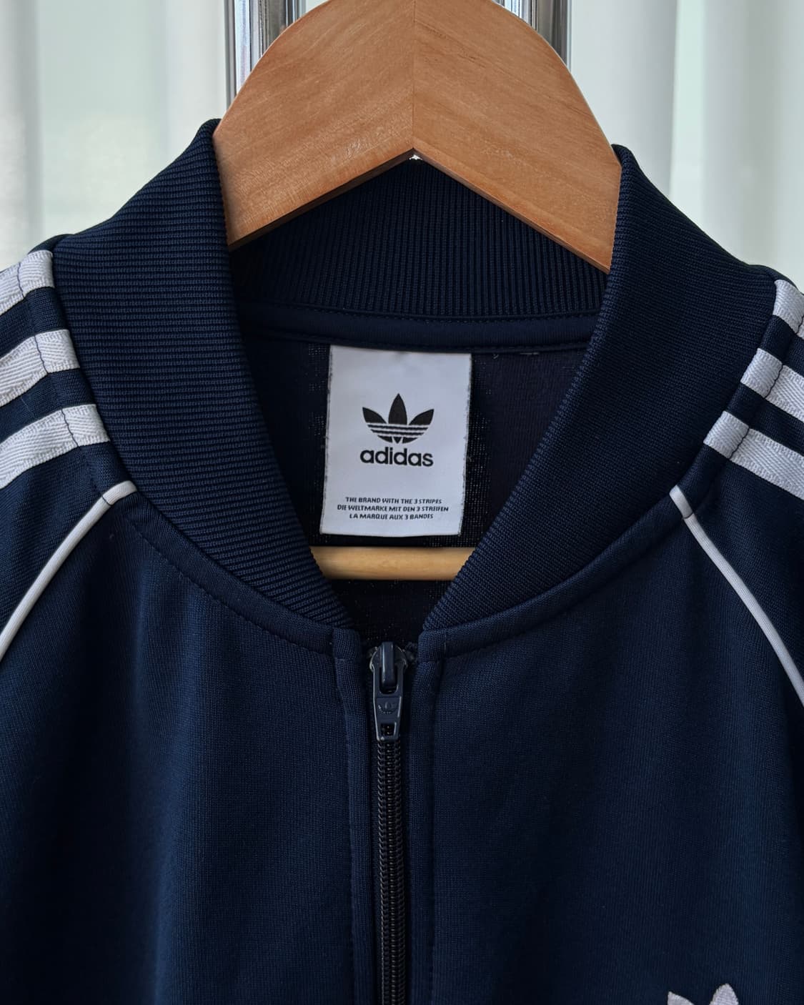 [XL]아디다스 트레포일 SST 네이비 트랙탑 져지 상품이미지7