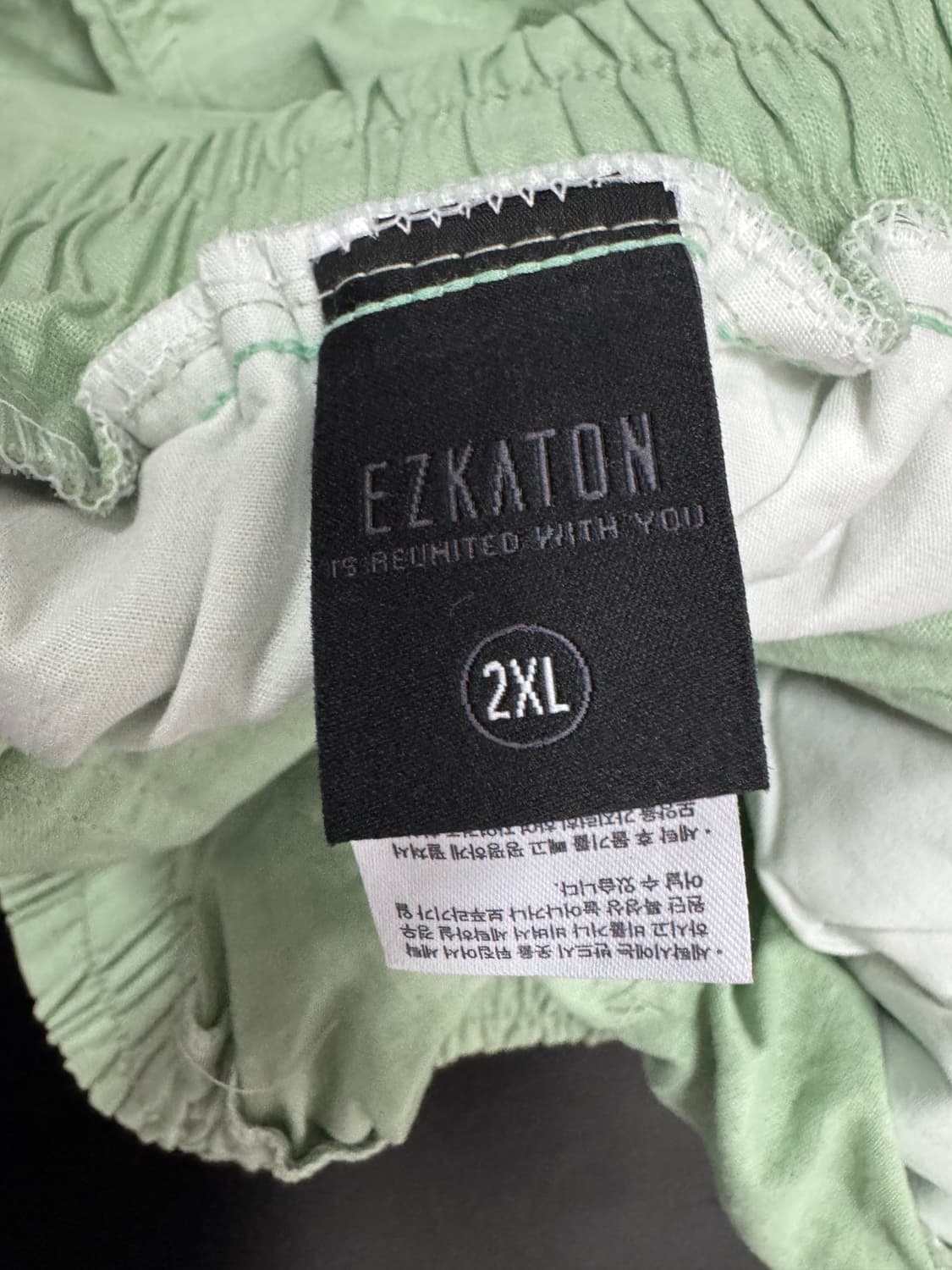  에즈카톤 Ezkaton 오버핏 반팔 셔츠 반바지 셋업 2XL 상품이미지3