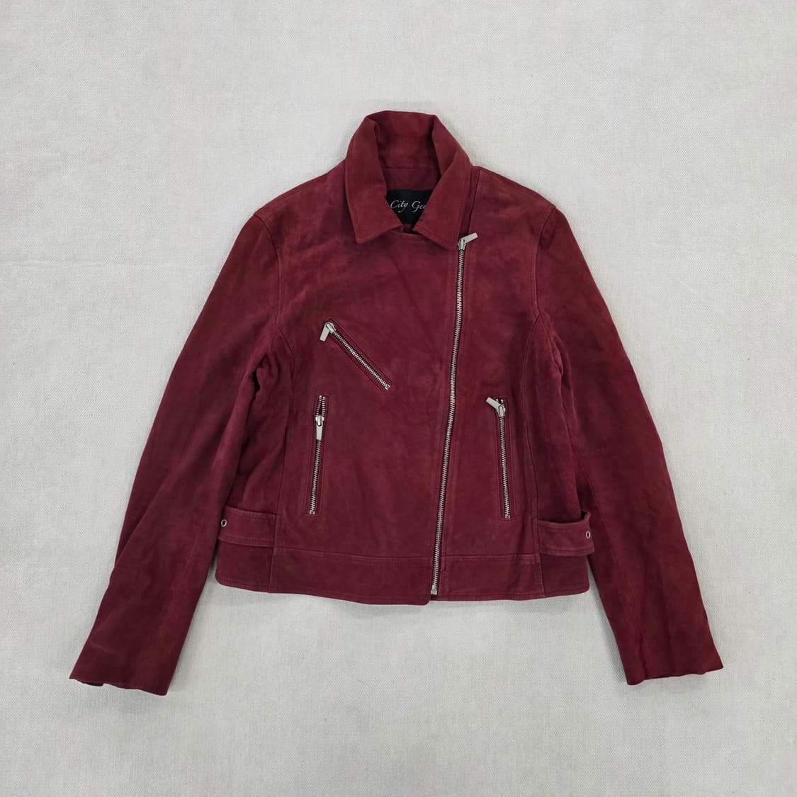 [88] 시티지 염소가죽 스웨이드 자켓 0213J 상품이미지1