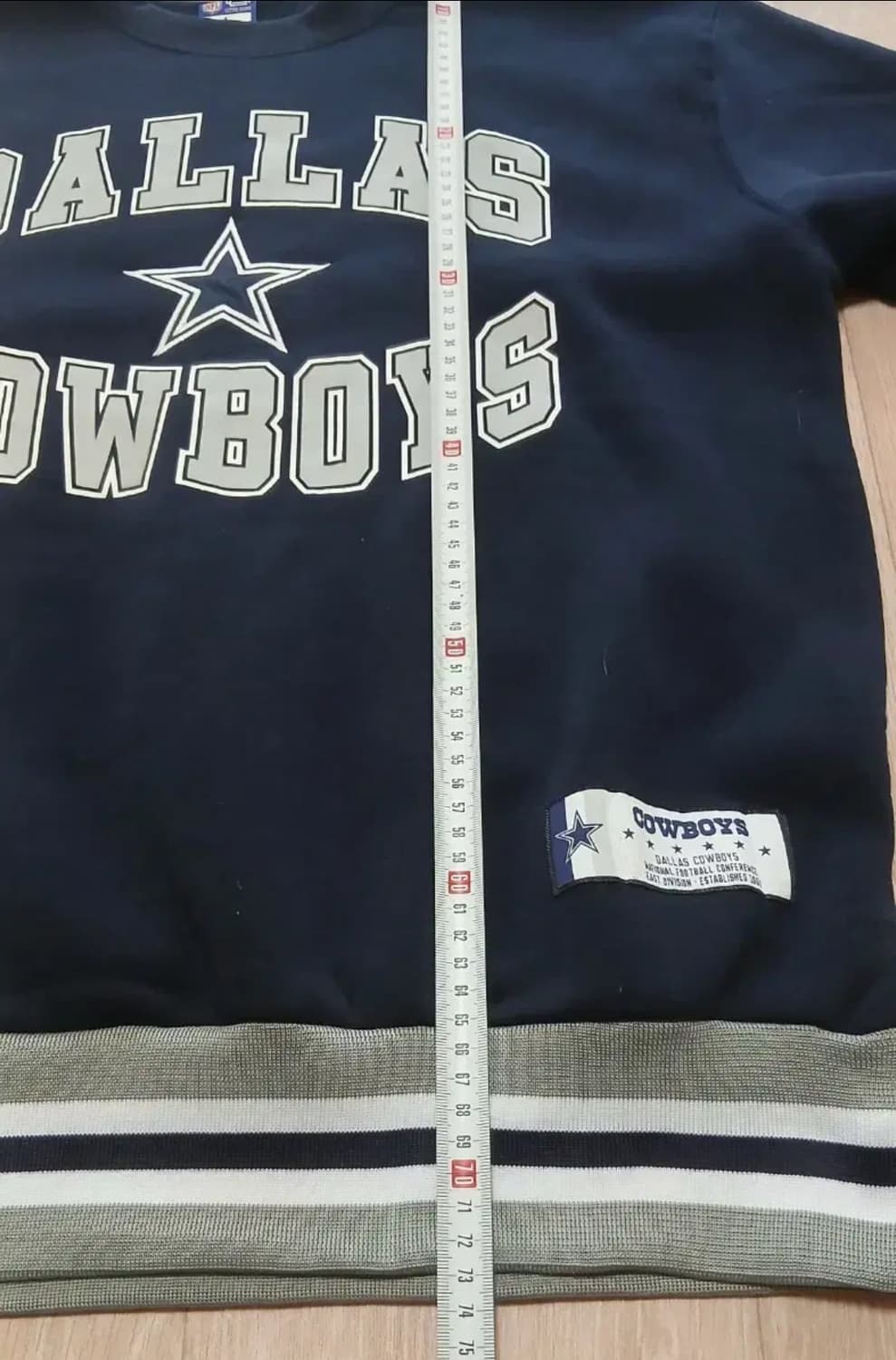 (새제품) NFL 댈러스 카우보이즈 기모 맨투맨 L 사이즈 상품이미지8