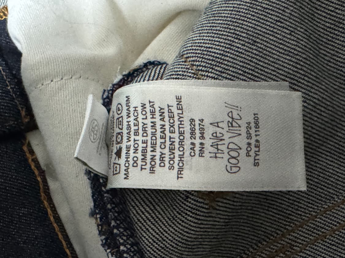 스투시 데님 클래식 진 로우 30사이즈 상품이미지5