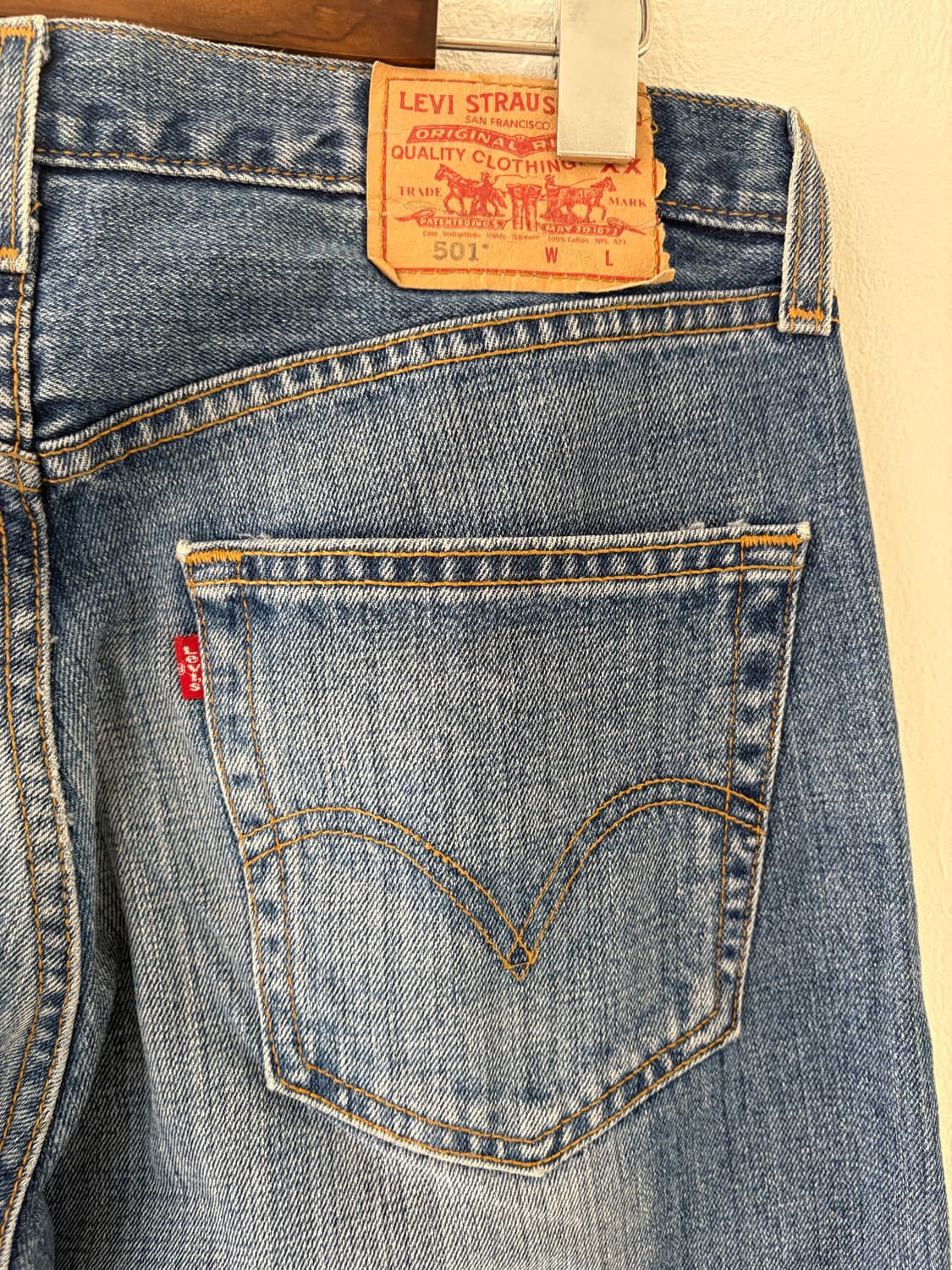 90's vtg Levi's 501 Denim Pant. 상품이미지7