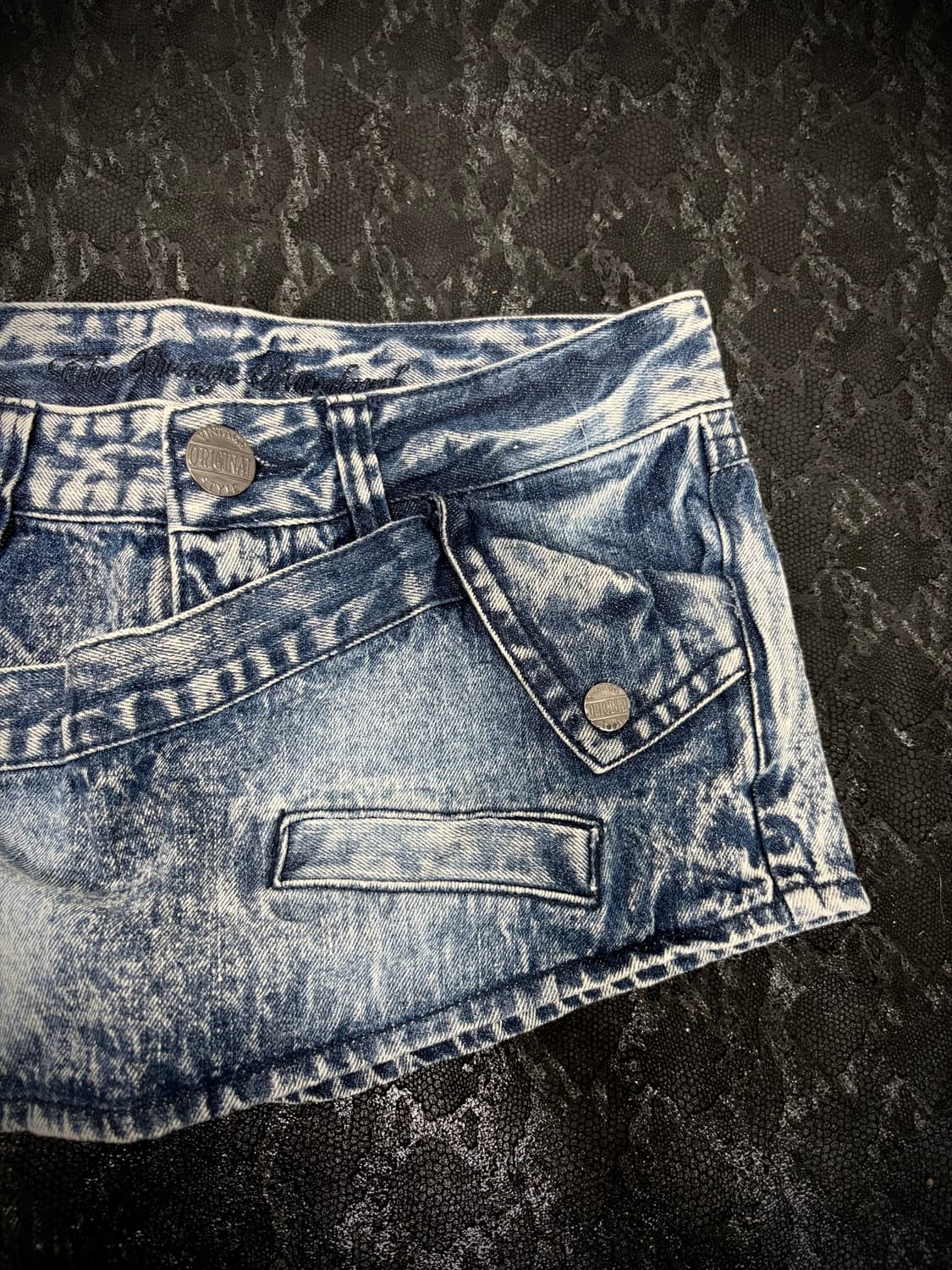 “Vintage” 00’s Mood Unbalanced Zipper Sh 상품이미지7