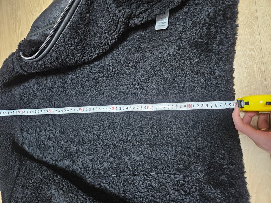 신흥사 무스탕 트리플블랙 xl 사이즈 상품이미지6