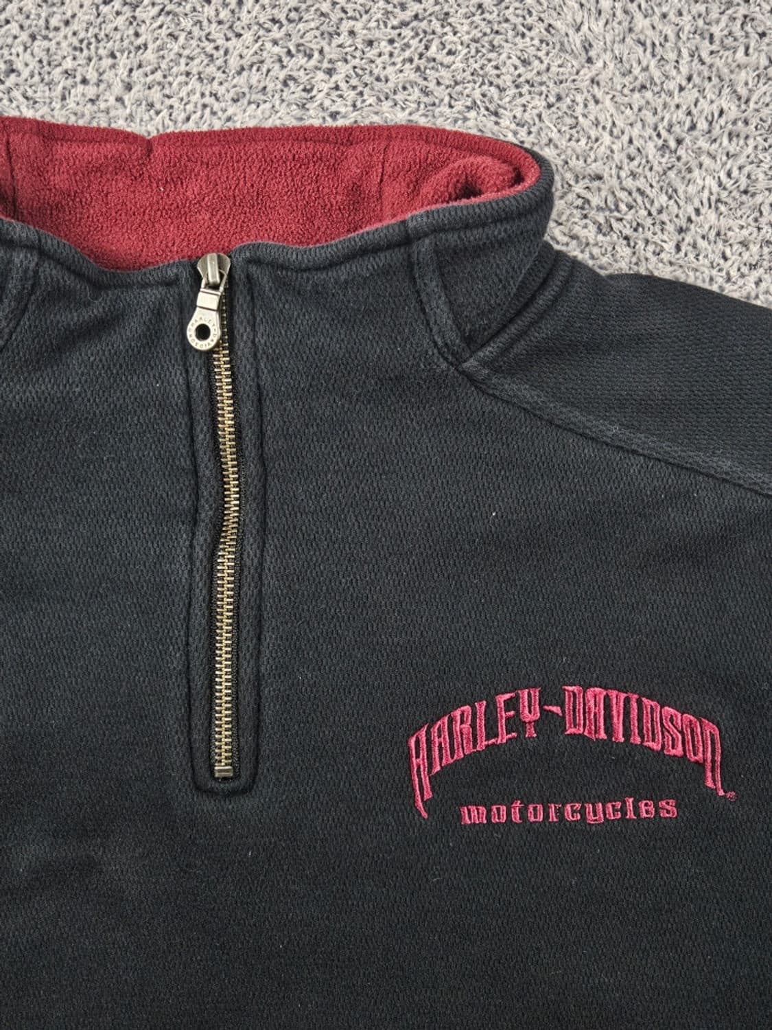 할리데이비슨 쿼터짚 플리스 아노락 스웻 ( L ) / 11322 상품이미지8