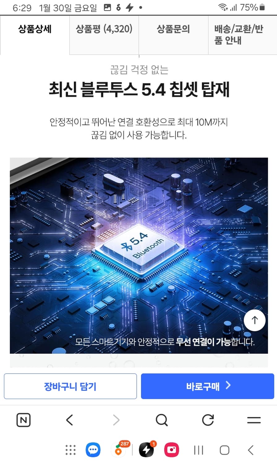 블라우풍트 이어폰 상품이미지7