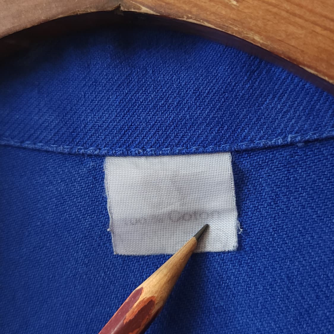 70s 프렌치 워크자켓 프렌치자켓 블루 54 상품이미지5