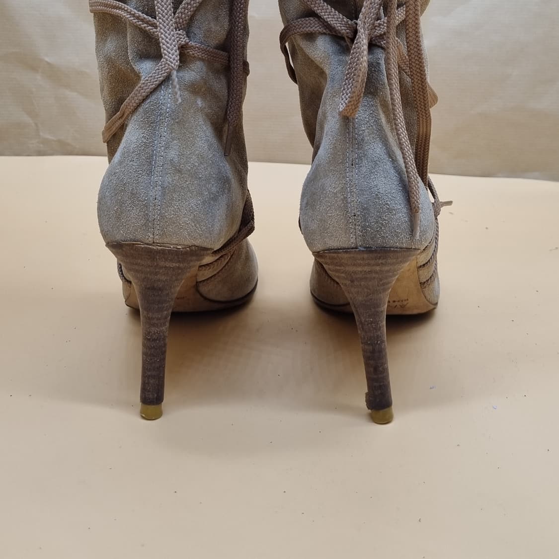 마이클코어스 스웨이드 롱부츠230 굽8.5 상품이미지4