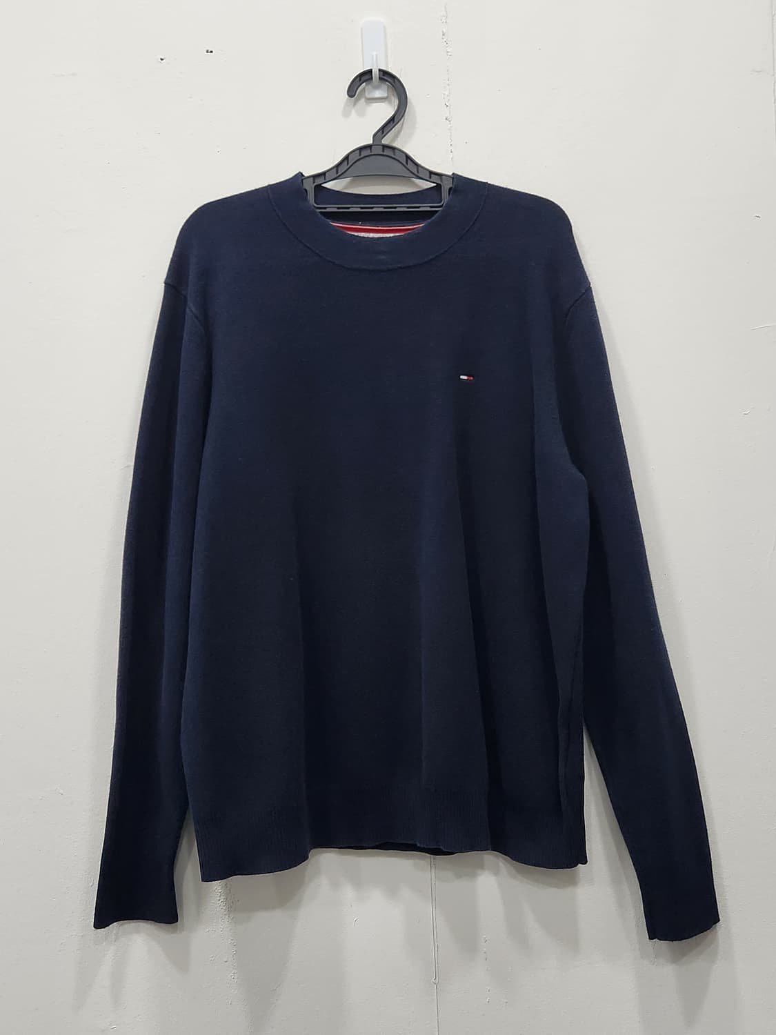 [L] 타미힐피거 네이비 니트 남성 L사이즈 상품이미지1