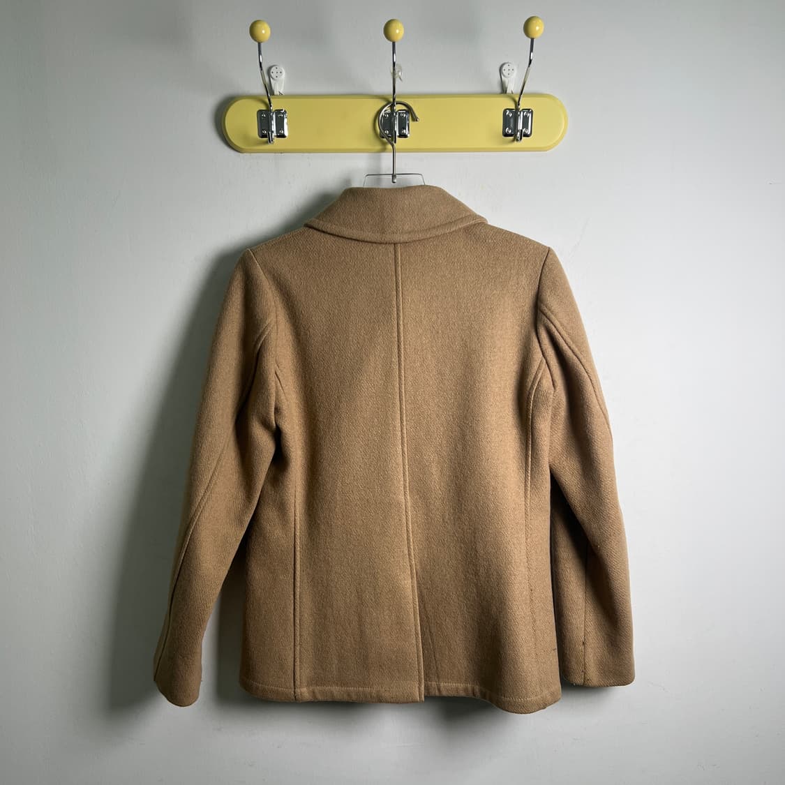 Schott NYC 쇼트 카멜 울 피코트 M 상품이미지2