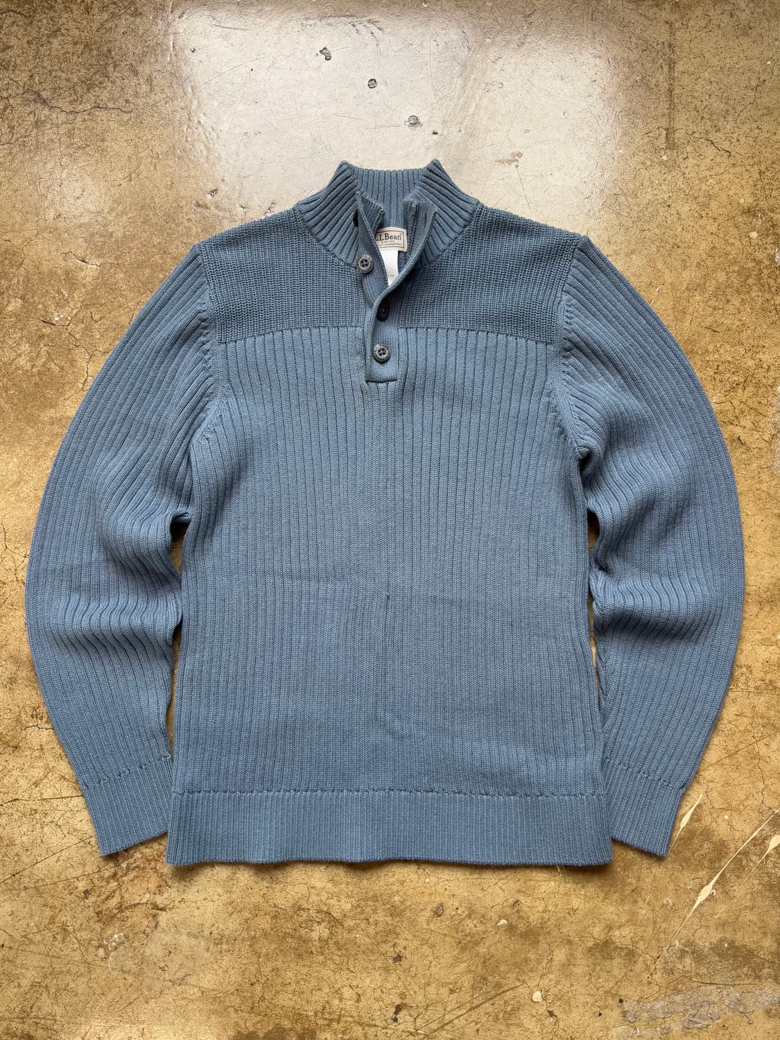 엘엘빈 LLBean 헨리넥 코튼 스웨터 상품이미지1