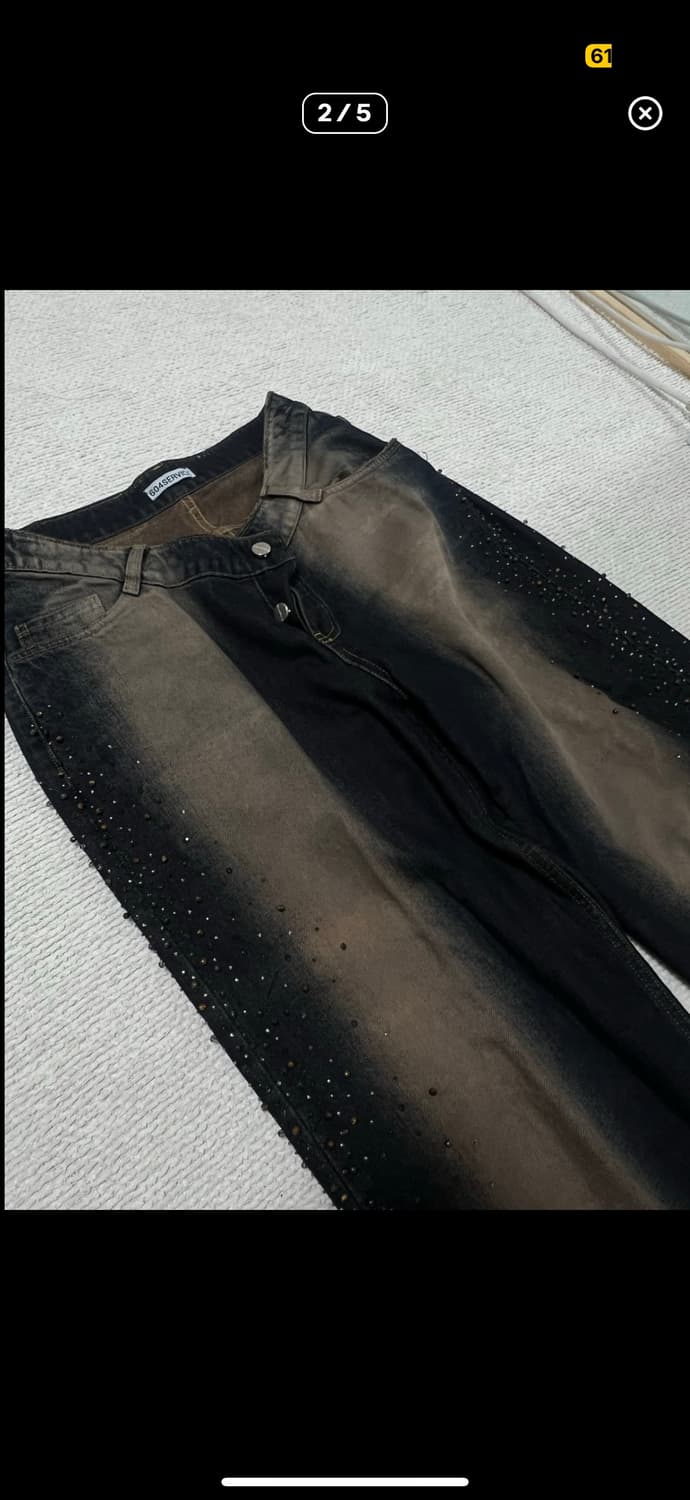 604서비스 비즈 데님팬츠 상품이미지2