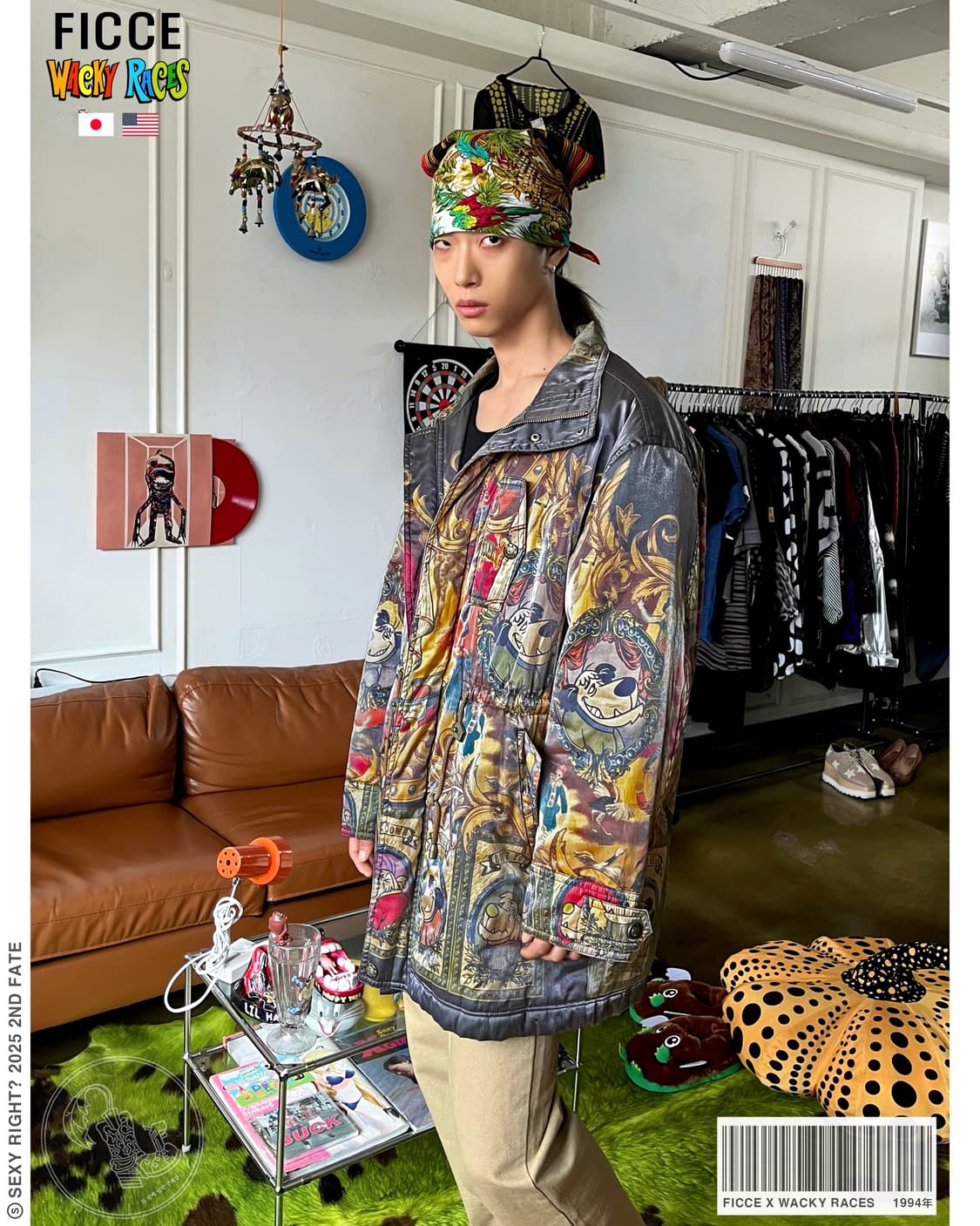 1994年 FICCE X Wacky Races Archive Jacket 상품이미지1