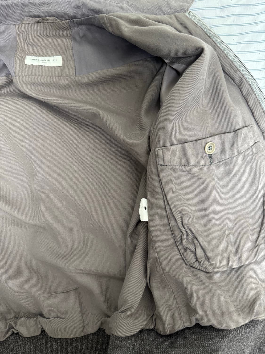 [S] 드리스반노튼 07SS 런웨이 피스 탱커 자켓 상품이미지7