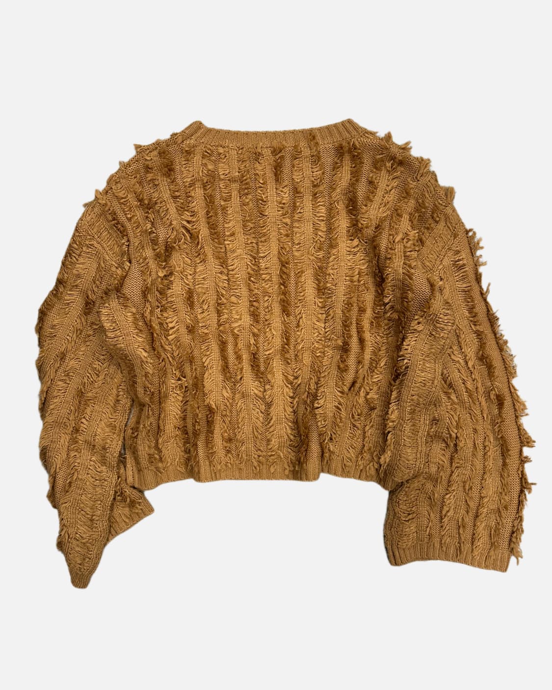 brown fringe crop knit 상품이미지4
