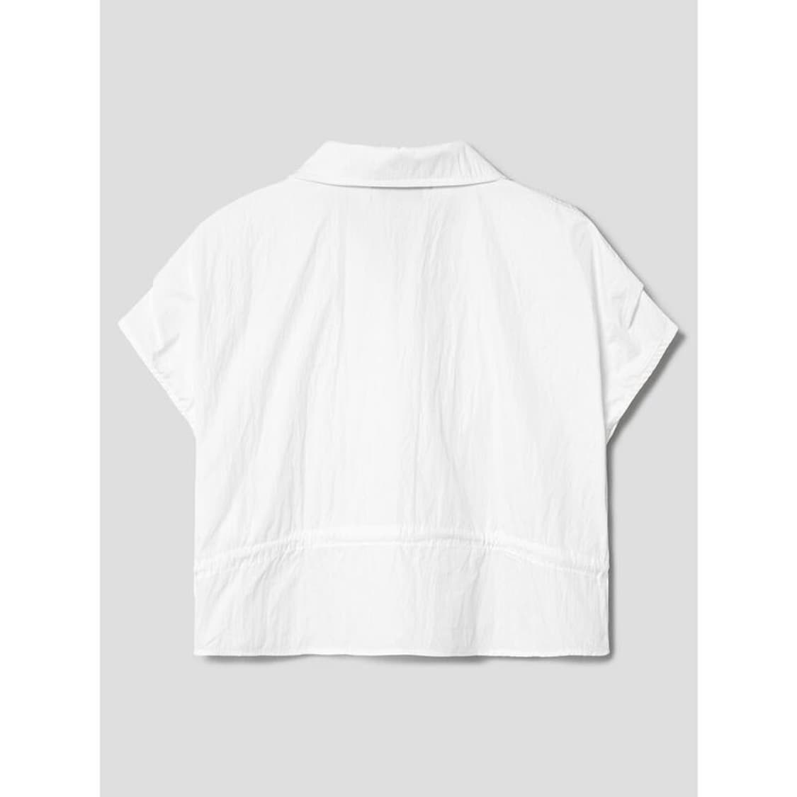 나일론 블라우스 화이트 상품이미지2