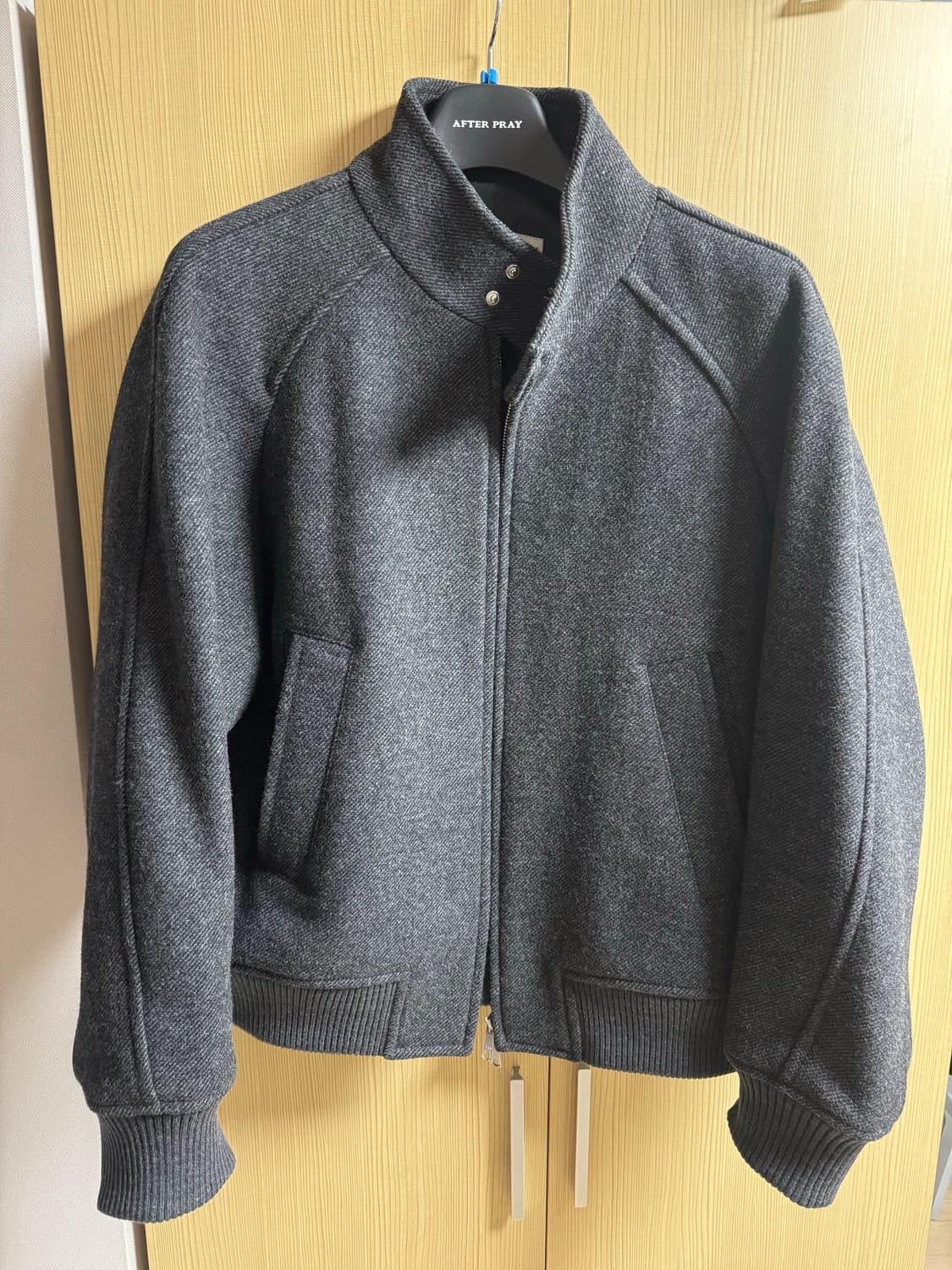 [L] 애프터프레이 해링턴 자켓 차콜 상품이미지1