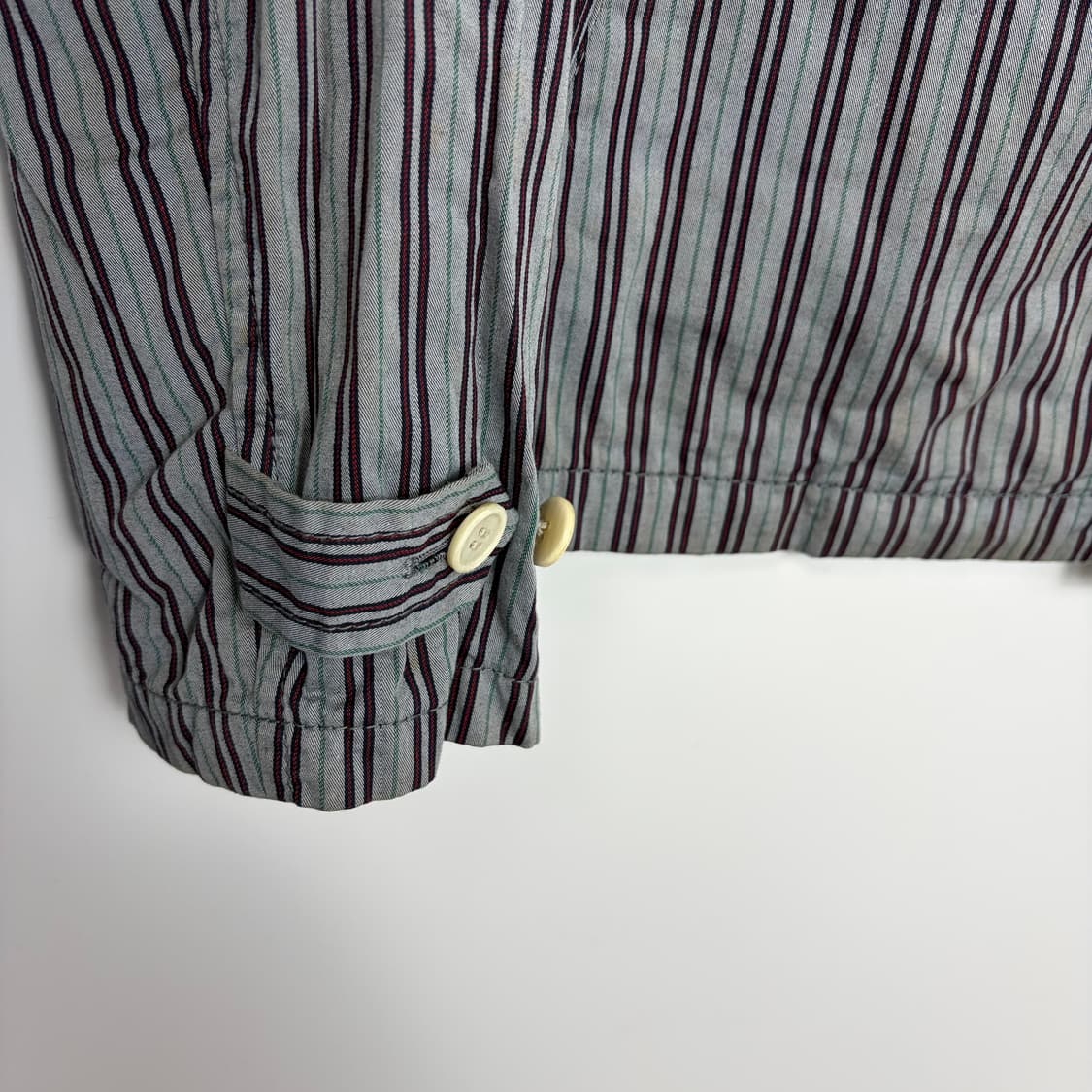 꼼데가르송 패턴 블루종 자켓 상품이미지5