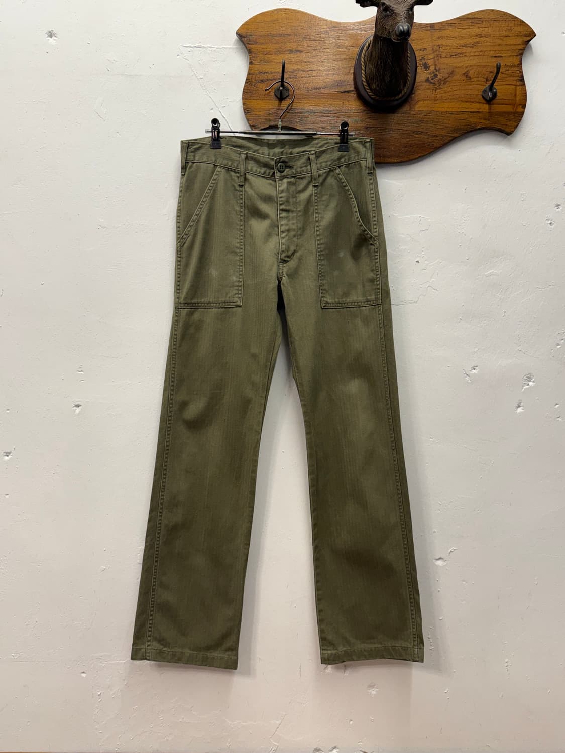 Carhartt Herringbone Twill Fatigue Pants 상품이미지1
