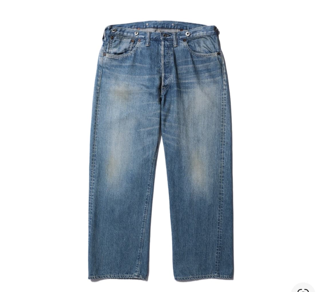 [32x30]아프레쎄 26ss No2 워시드 데님 인디고(AP-4008) 상품이미지1